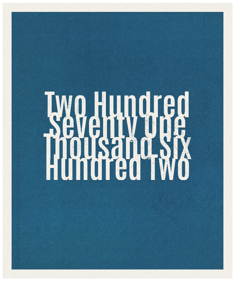 Count #271602