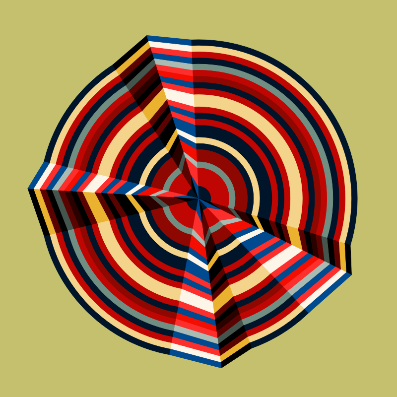 Folded Circle #31