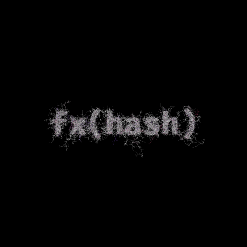 FXHASH Generative Logo #133