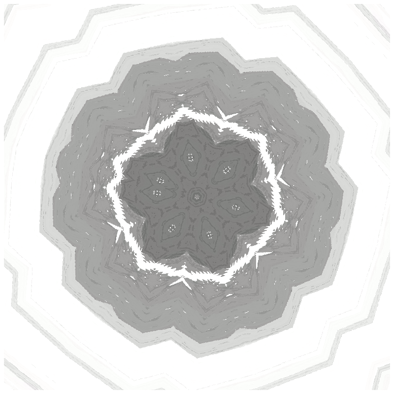 Glitch Mandala #9