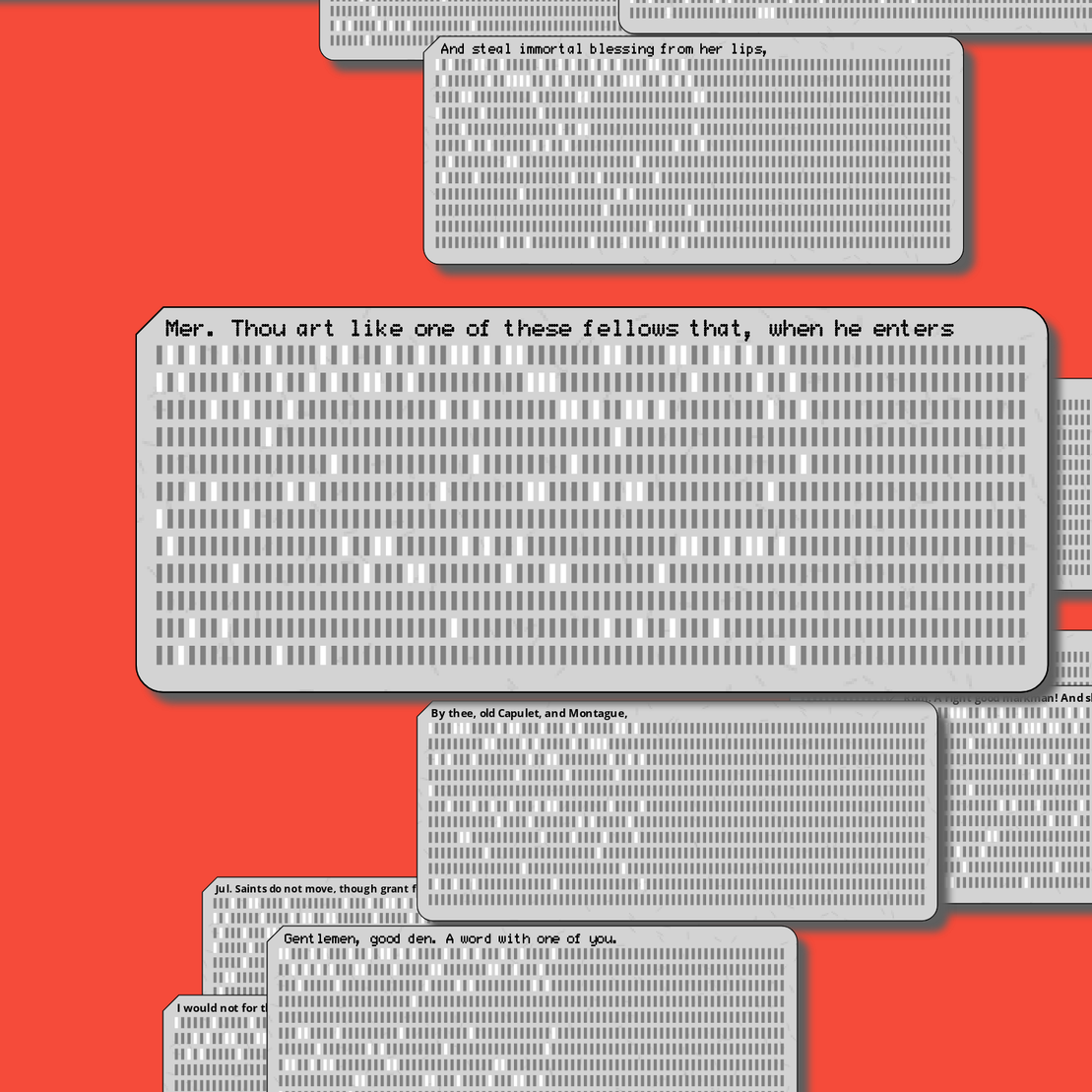 Romeo and Juliet on Punched Cards (Free) #139