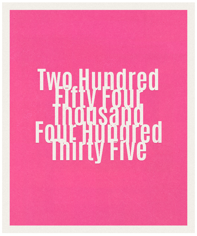 Count #254435