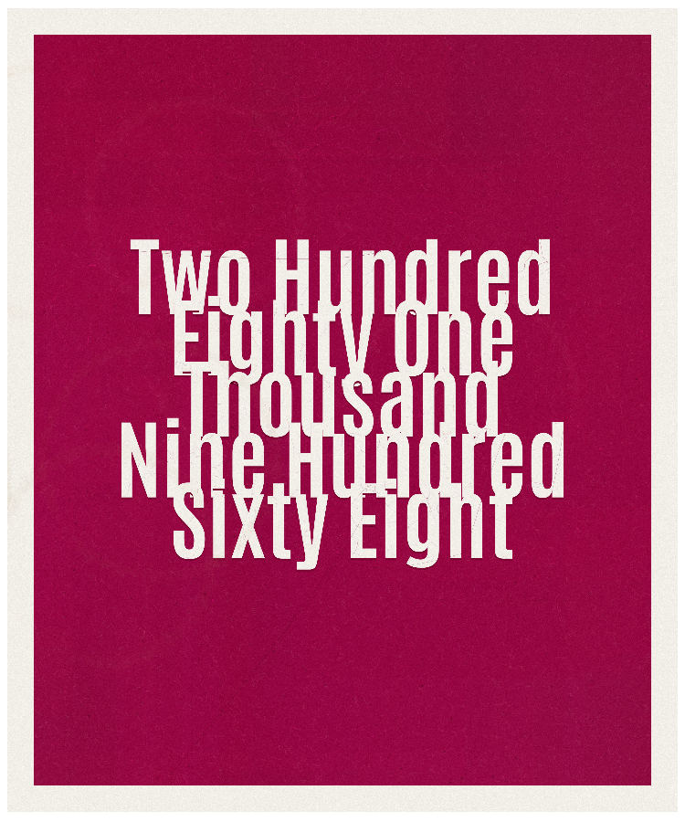 Count #281968
