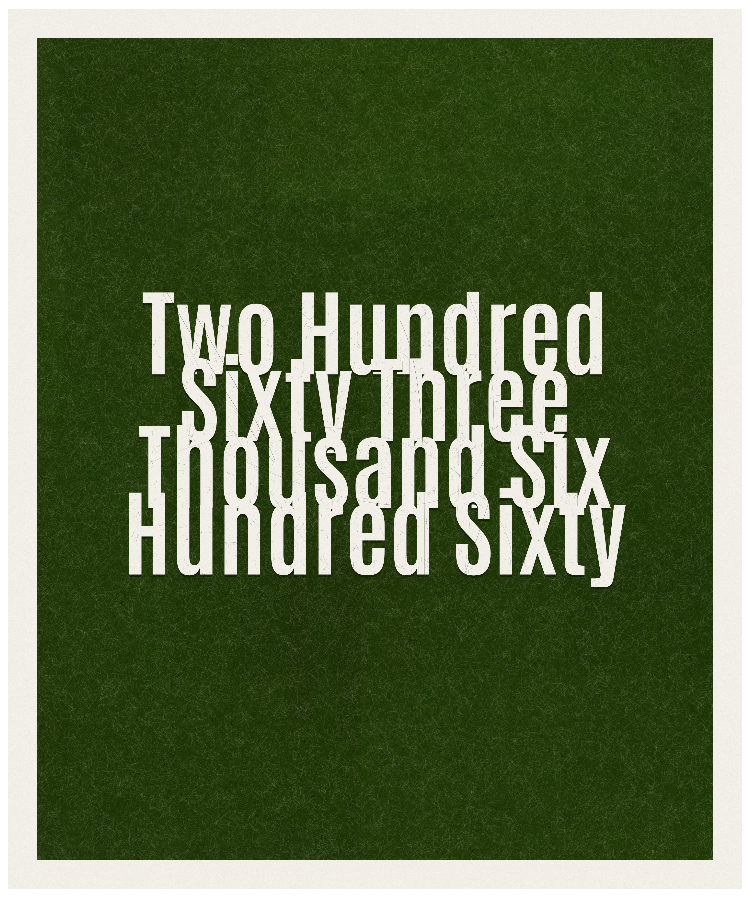 Count #263660