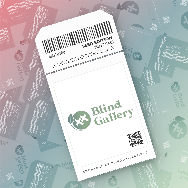 Blind Gallery Mint Pass (Seed Edition) #557