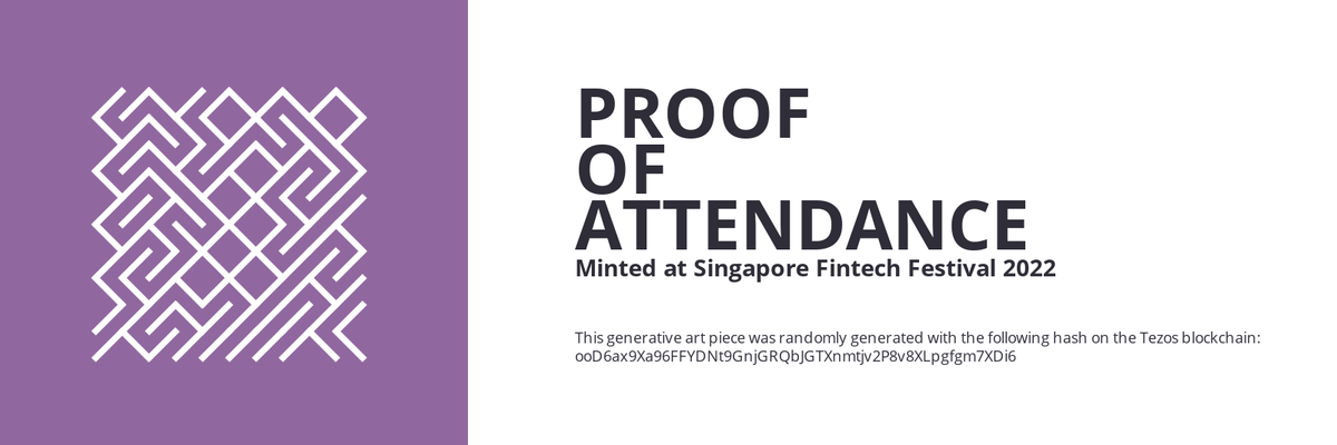 SFF2022 Proof of Attendance Token #484