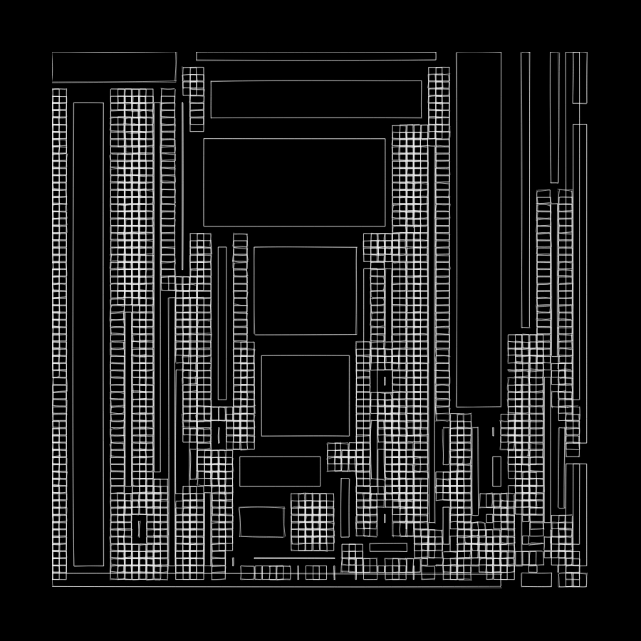 Strips layouts - Dense Overlap #9