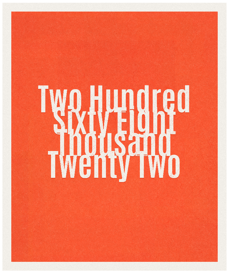 Count #268022