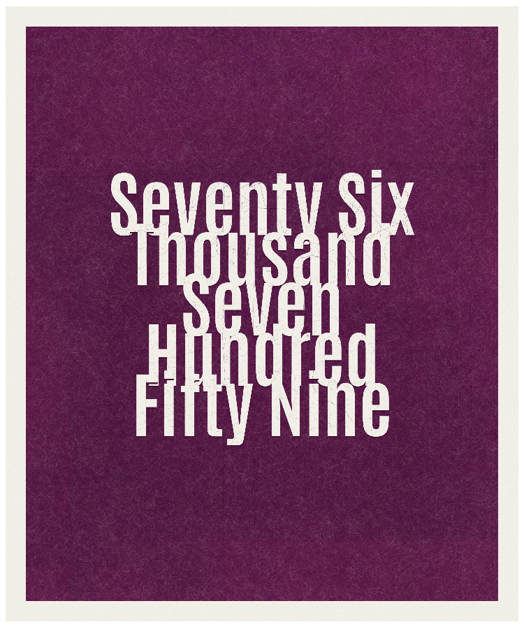 Count #76759