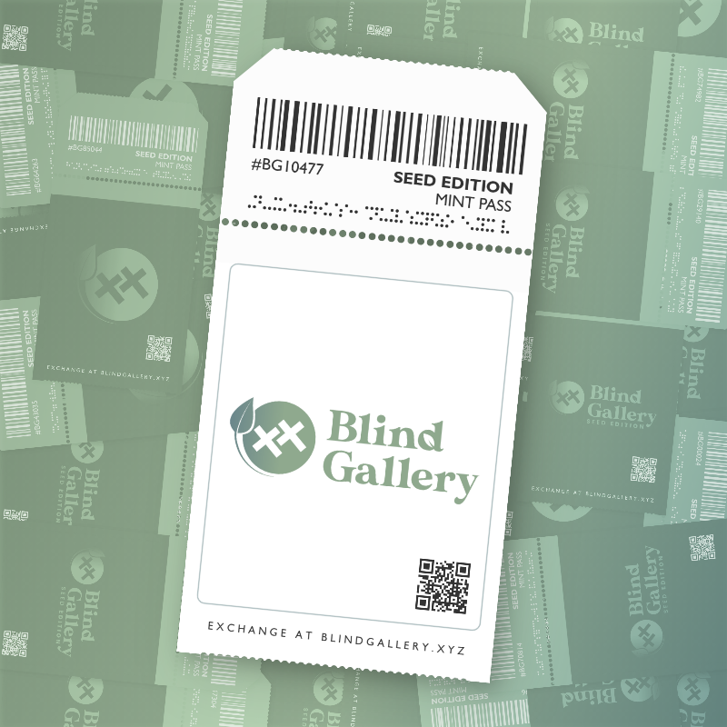 Blind Gallery Mint Pass (Seed Edition) #257