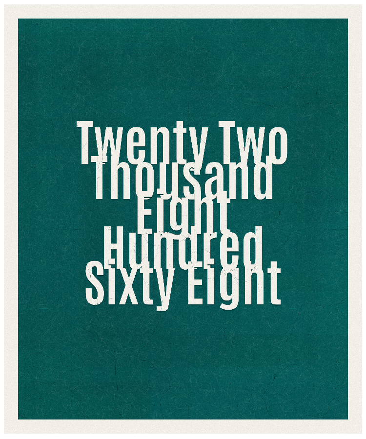 Count #22868