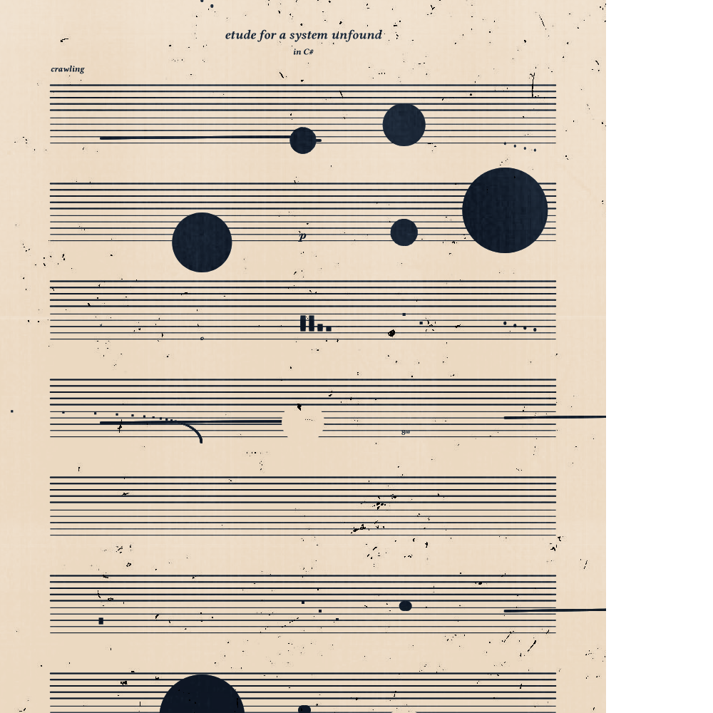 etude for a system unfound #155