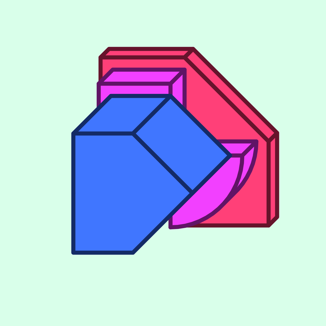 Calm shapes #503