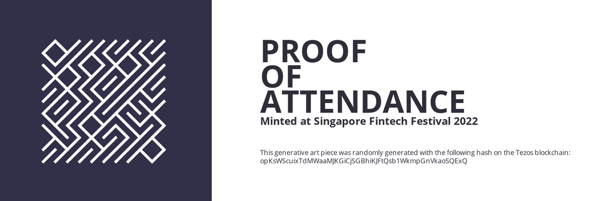 SFF2022 Proof of Attendance Token #2003