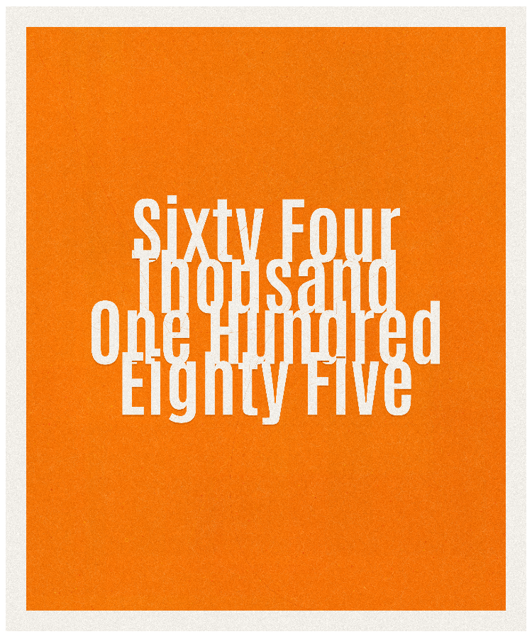 Count #64185