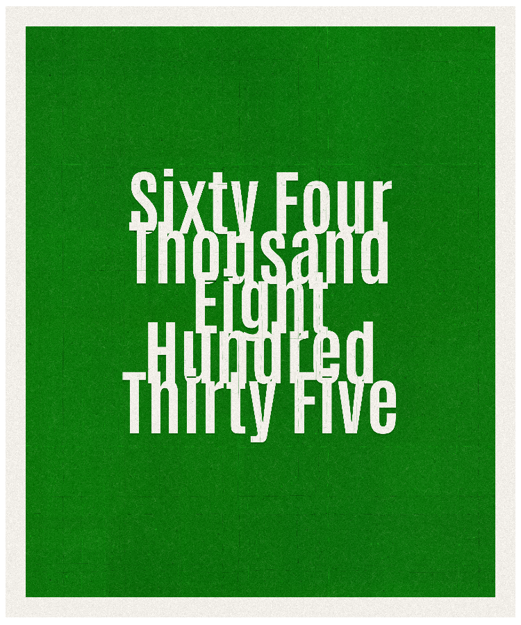 Count #64835