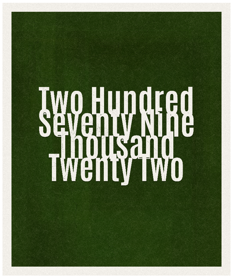 Count #279022