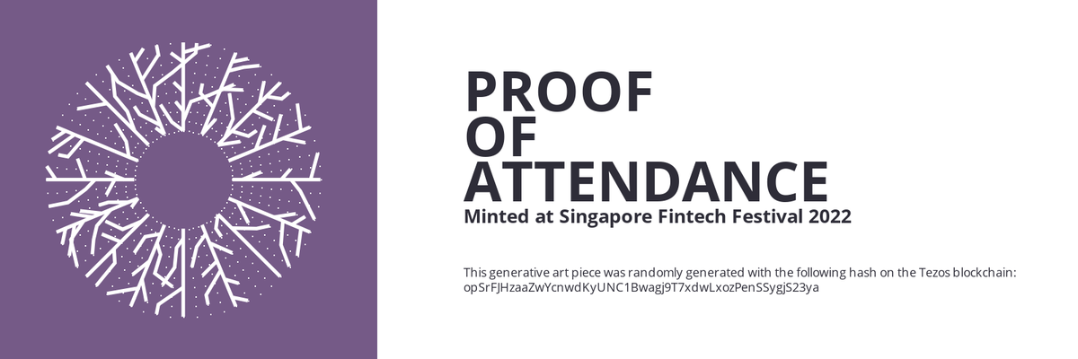 SFF2022 Proof of Attendance Token #769