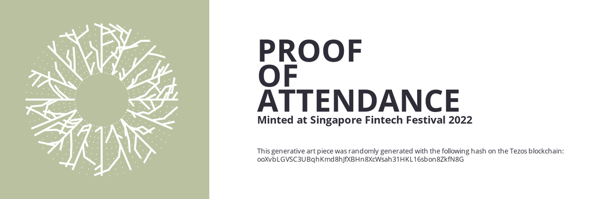 SFF2022 Proof of Attendance Token #72