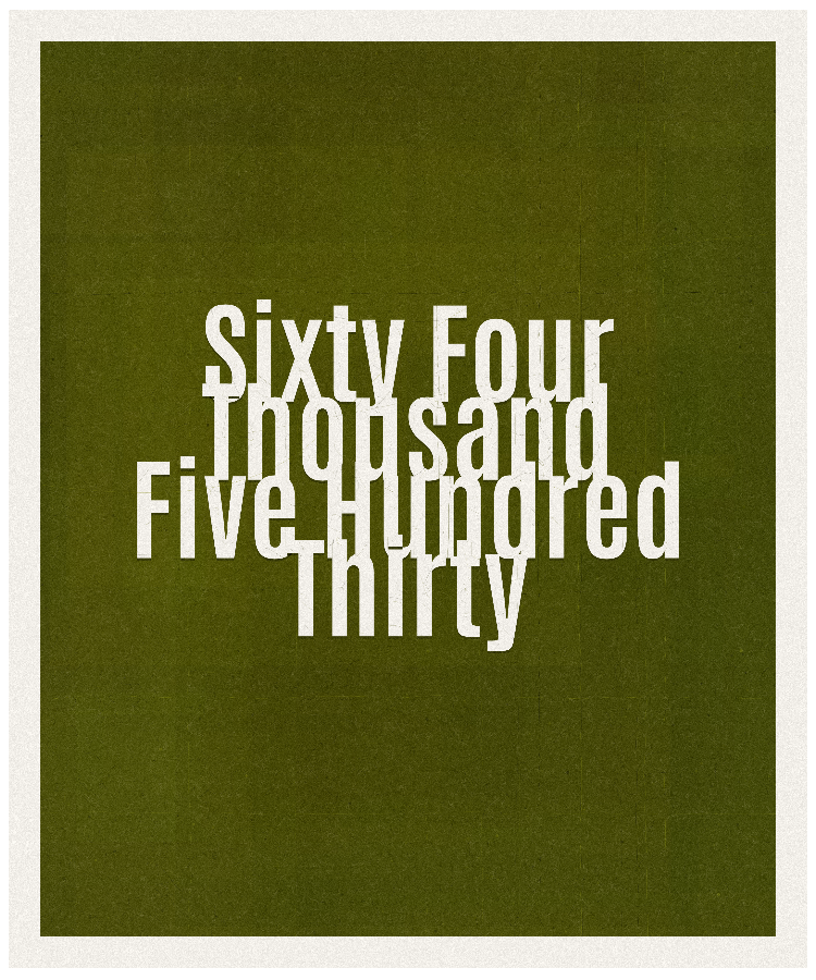 Count #64530