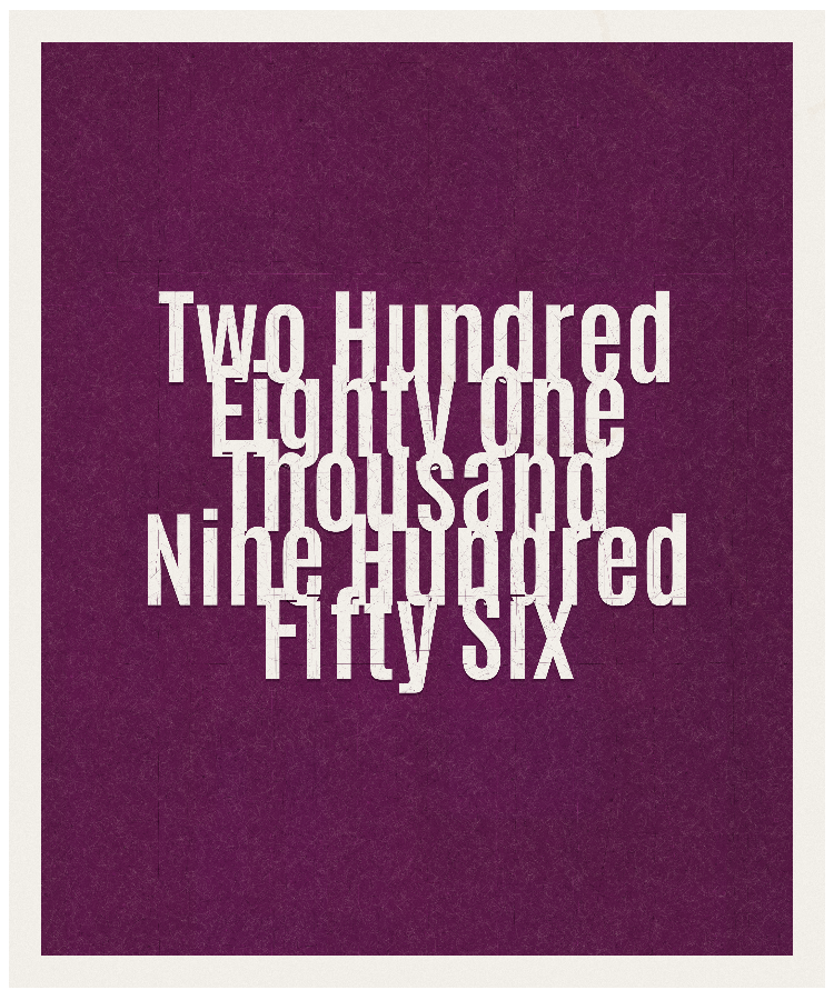 Count #281956