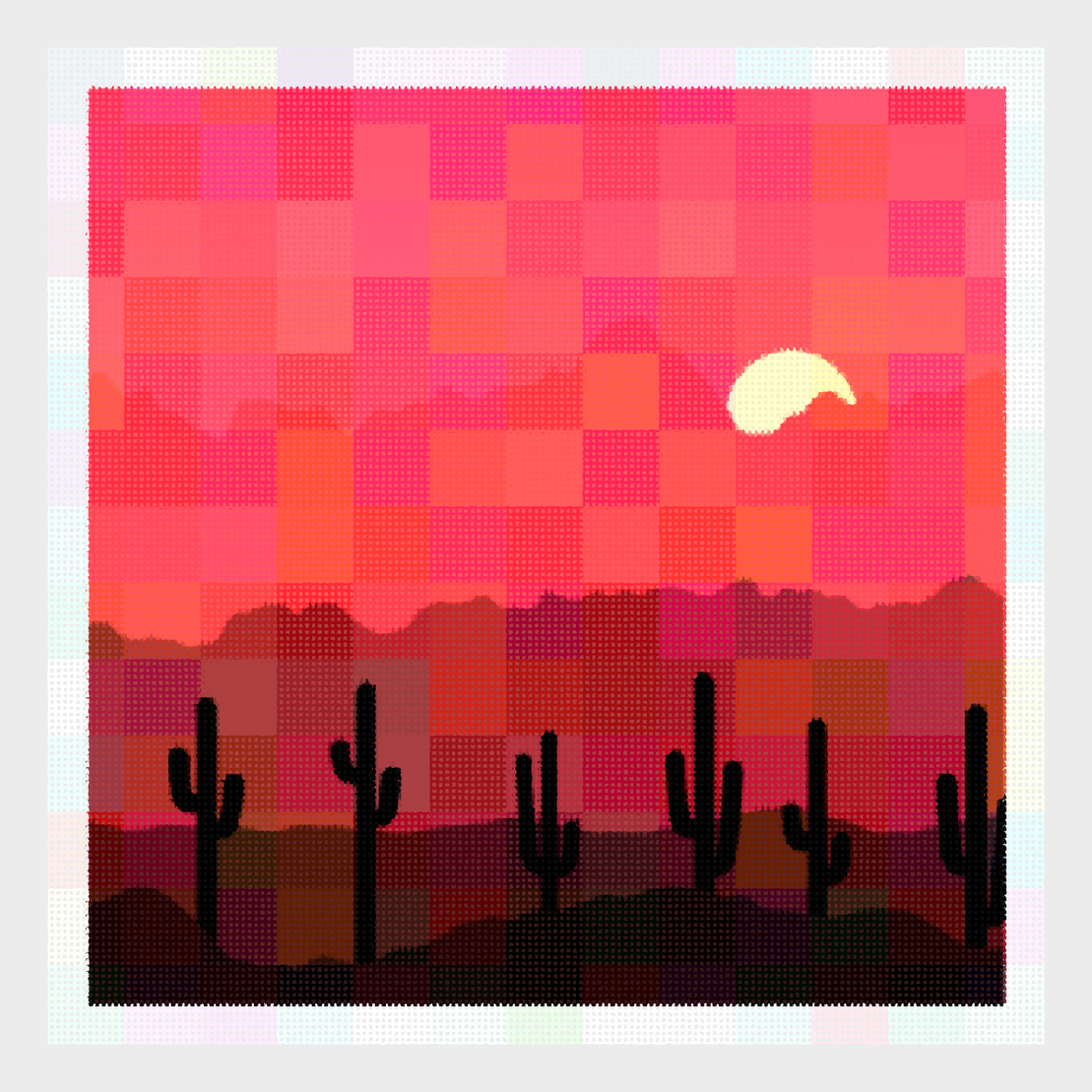 Saguaros #17