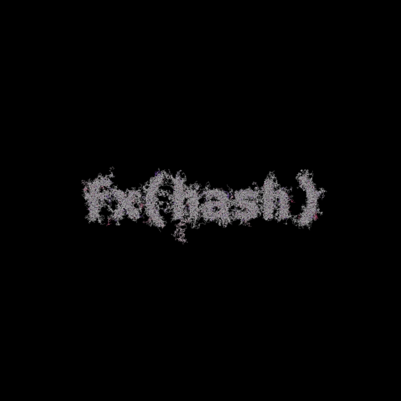 FXHASH Logo with Features #406