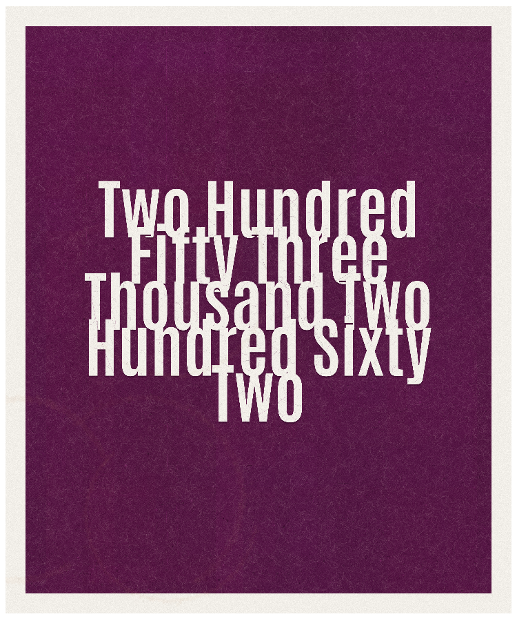 Count #253262