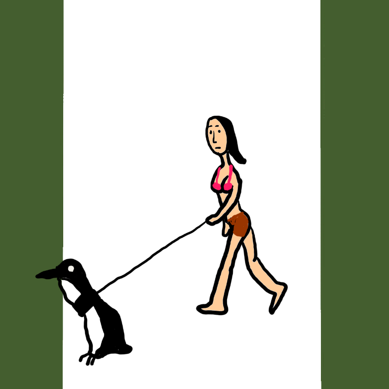 wALKING A DOG #13