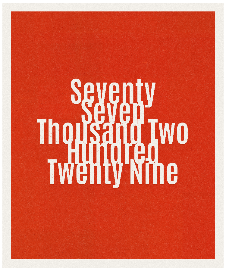 Count #77229