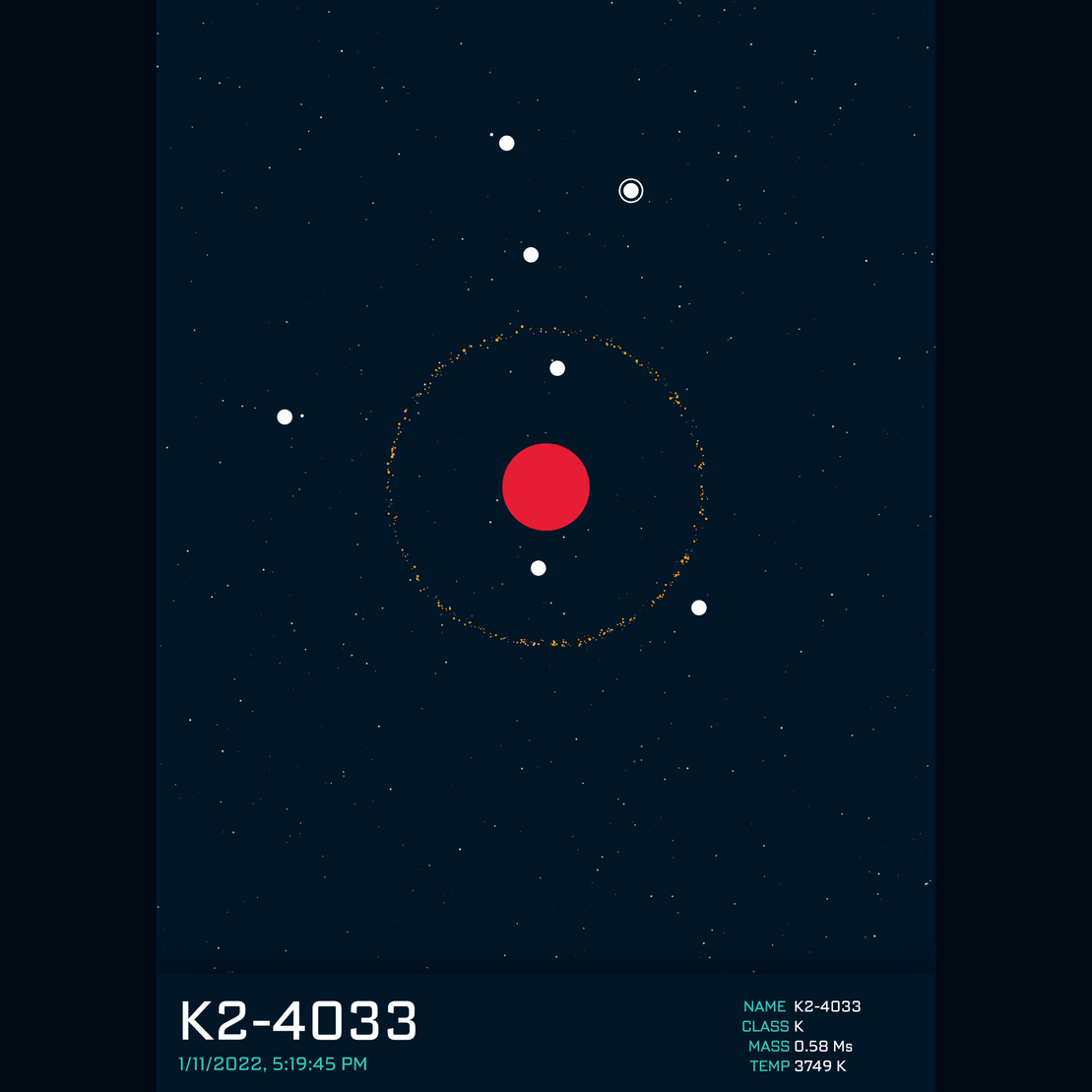 PLANETARY SYSTEM #60