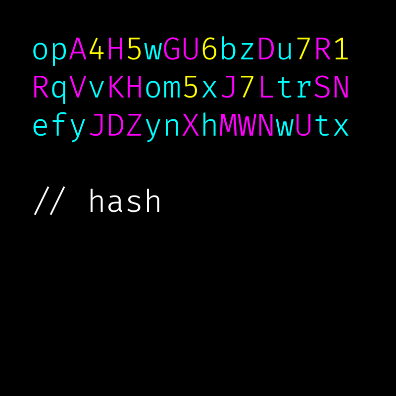 hash #67