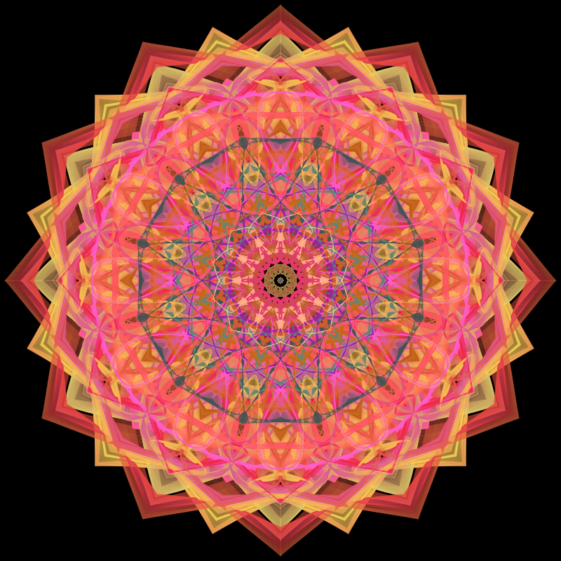 Morphing Mandala - #fxhashturnsone charity #46