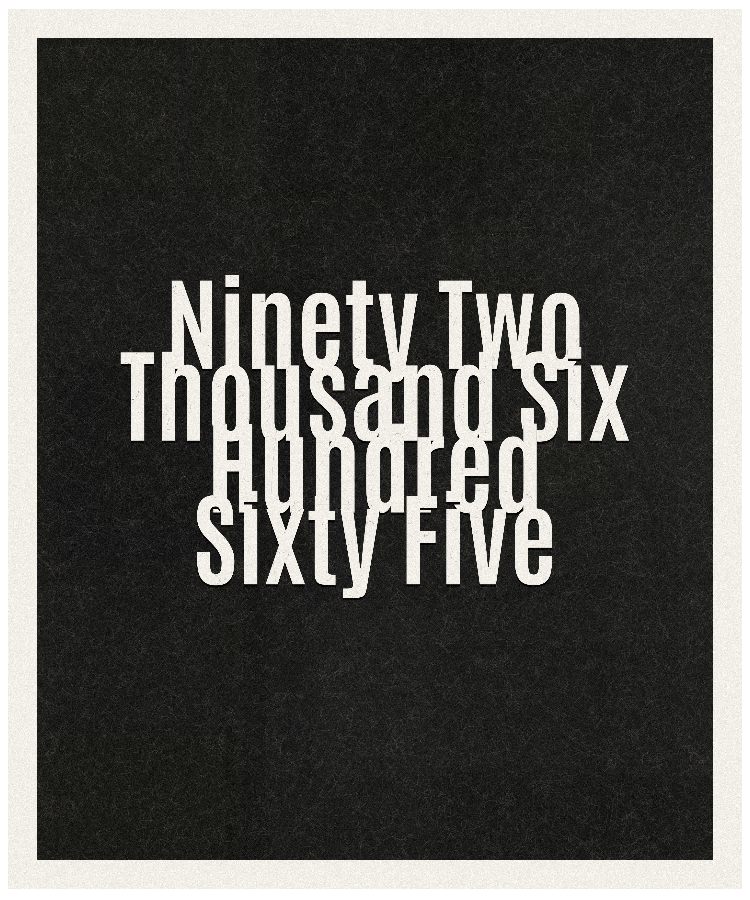 Count #92665
