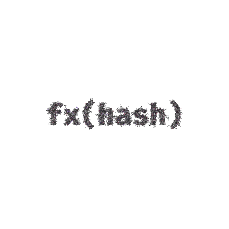 FXHASH Generative Logo #533