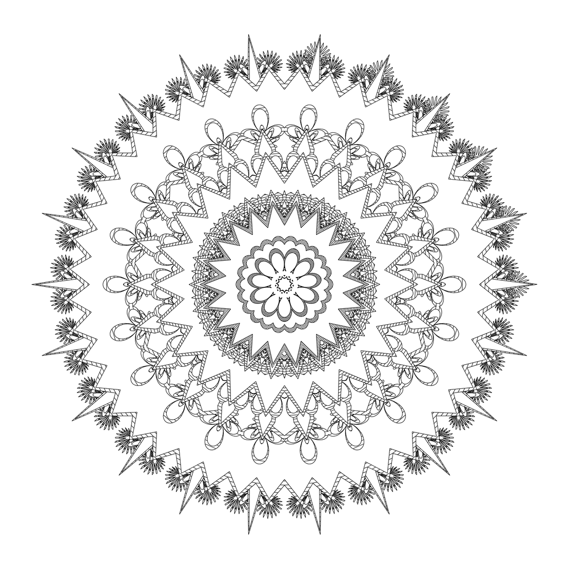 LL21 Mandala #489