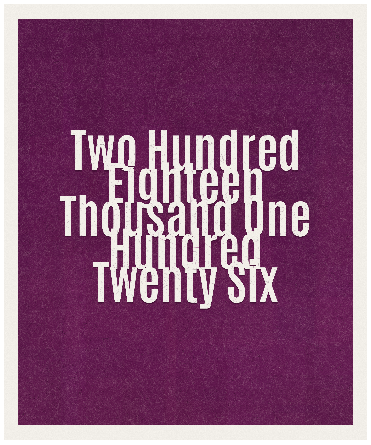 Count #218126