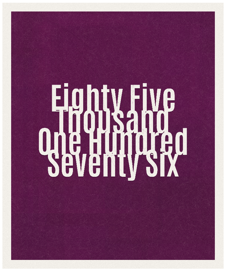 Count #85176