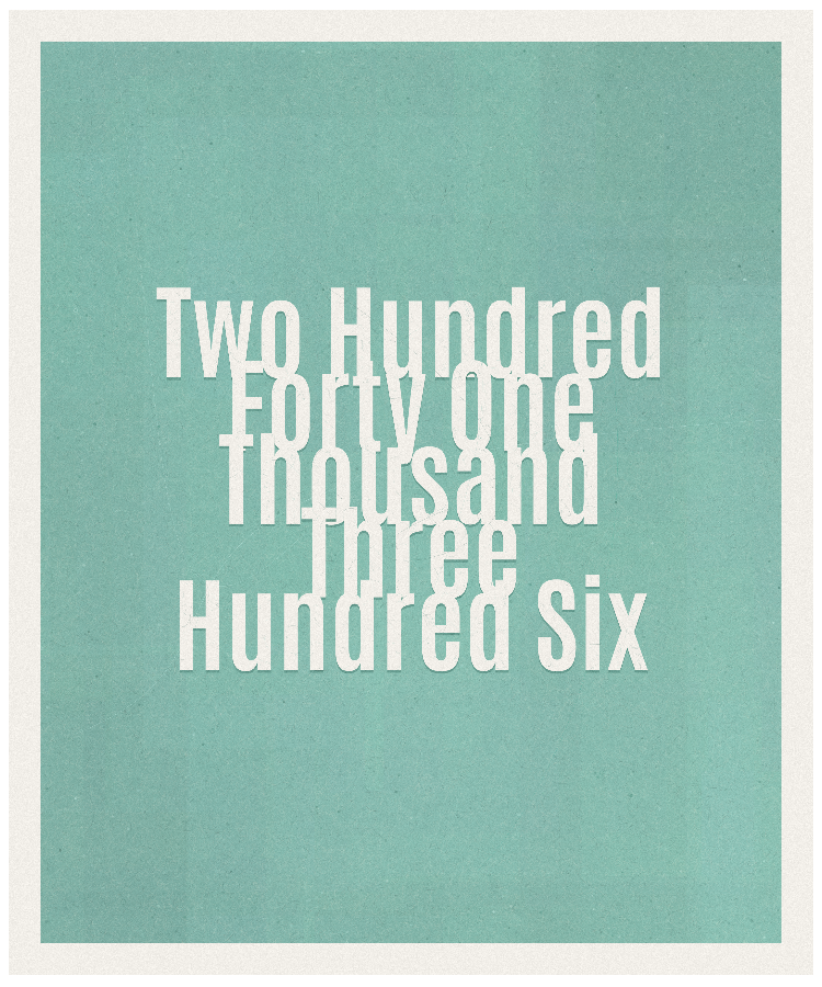 Count #241306