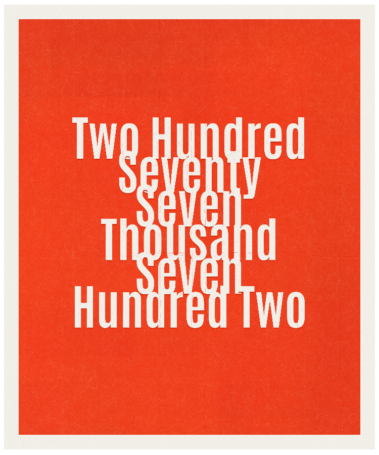 Count #277702