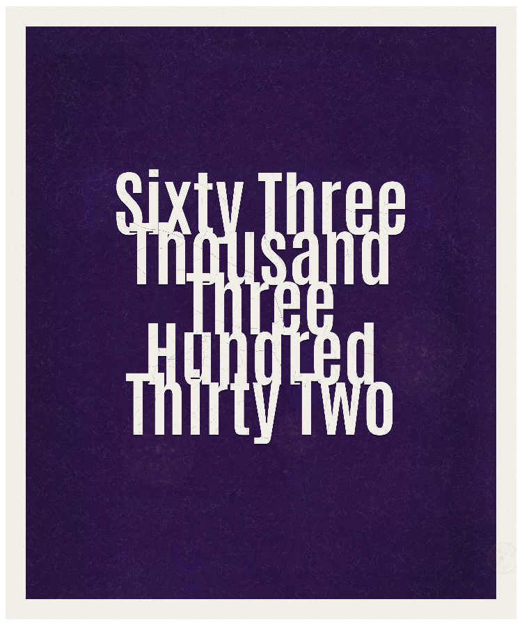 Count #63332