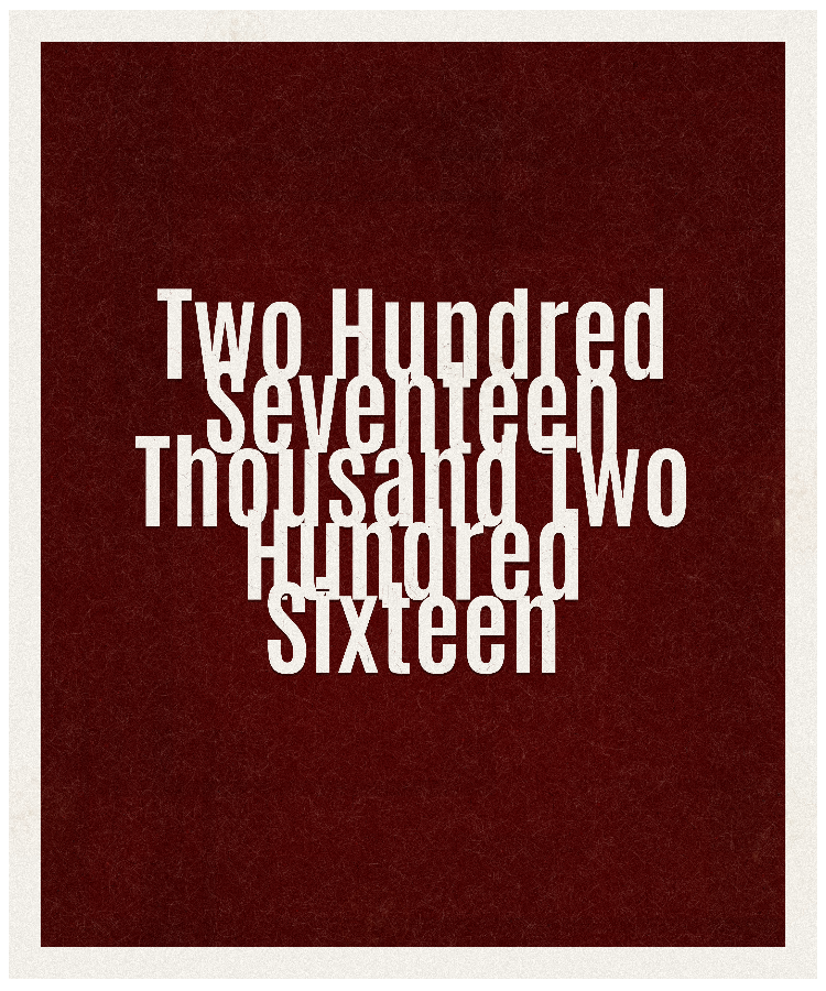 Count #217216