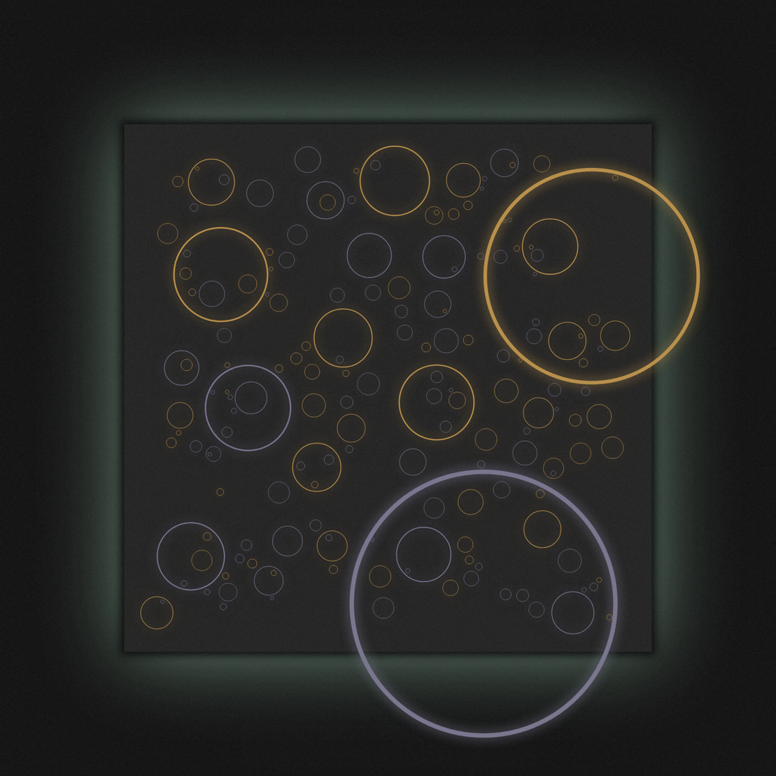 Nevercolliding Circles #2