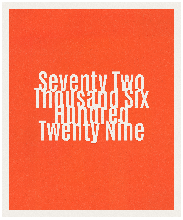 Count #72629