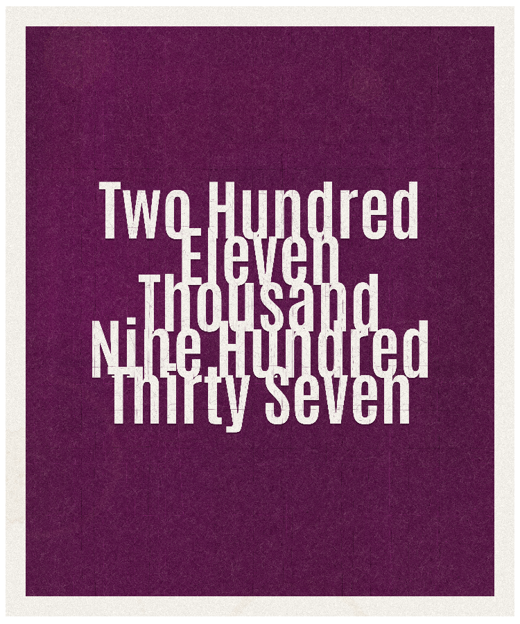 Count #211937