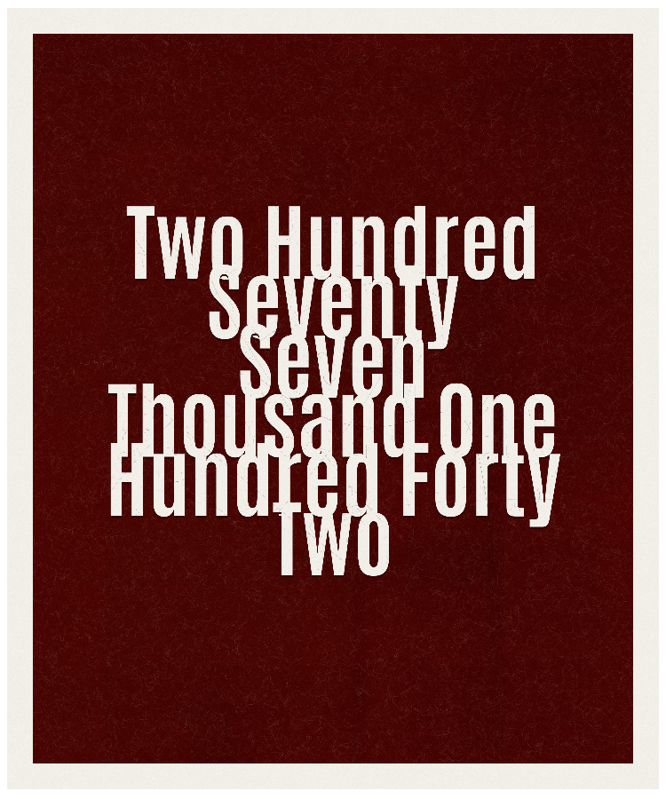 Count #277142