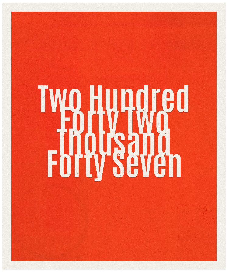 Count #242047