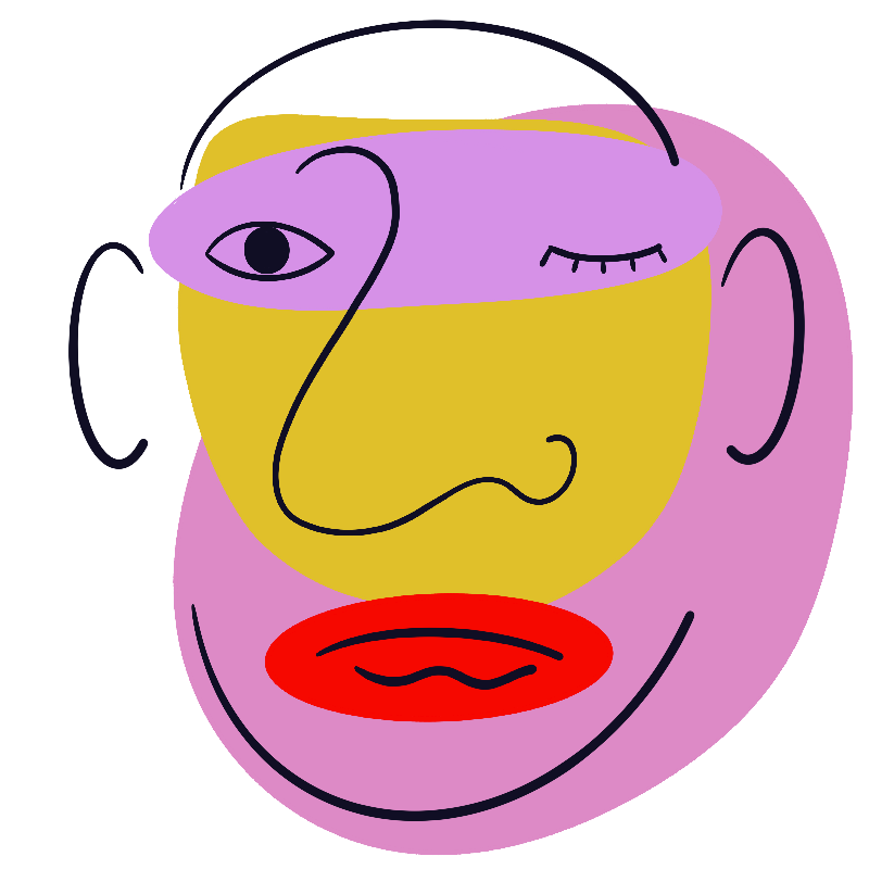 Contour Faces #4