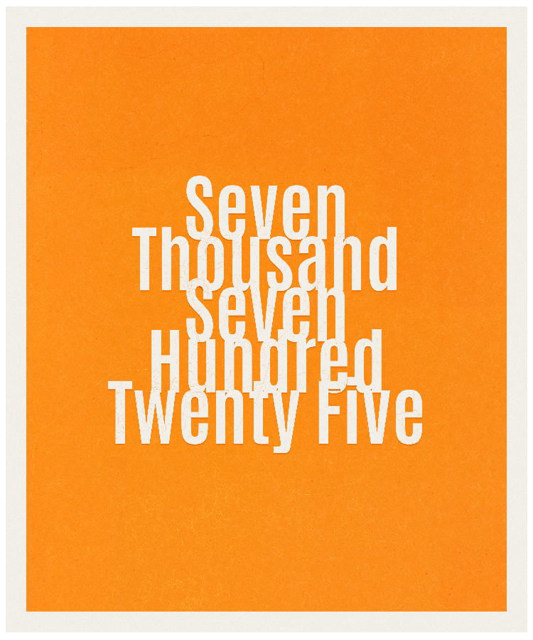 Count #7725