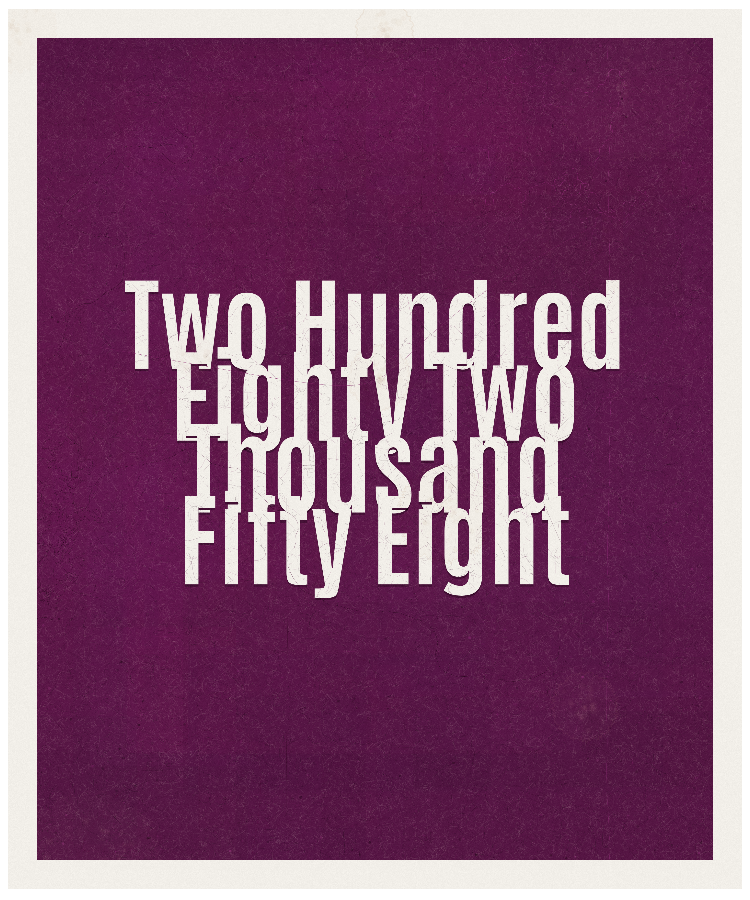 Count #282058